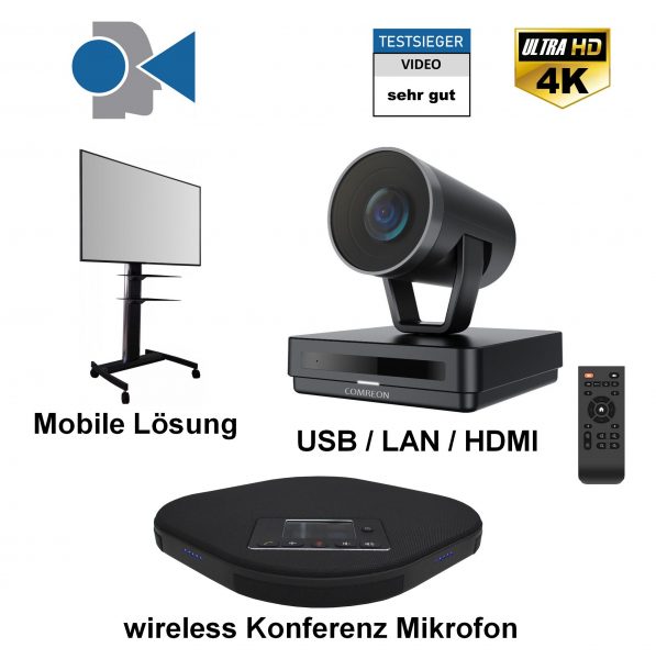Videokonferenzsysteme Kamera mit wireless Mikrofon